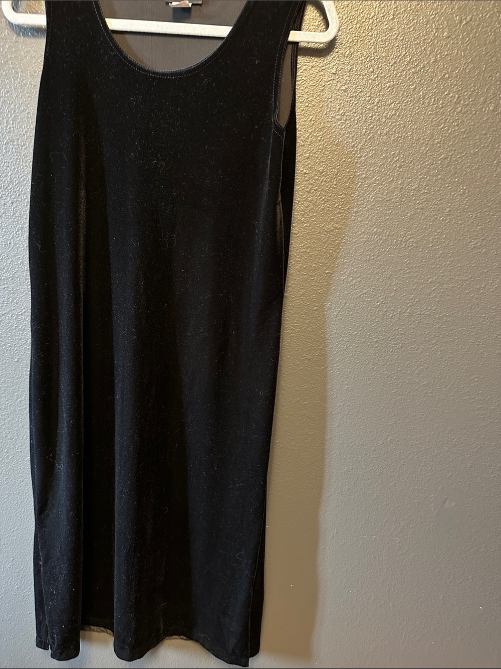 Classic Black Sleeveless Tank Dress
